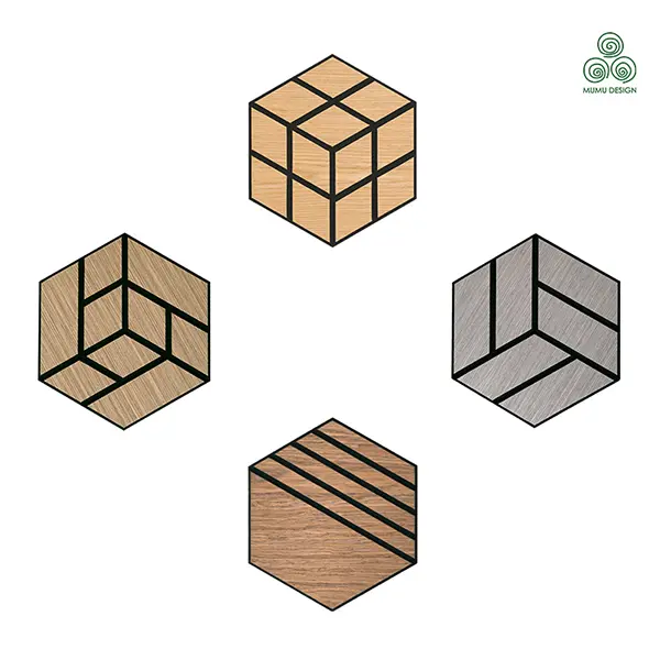 Hexagonal Acoustic Panel for Interiors