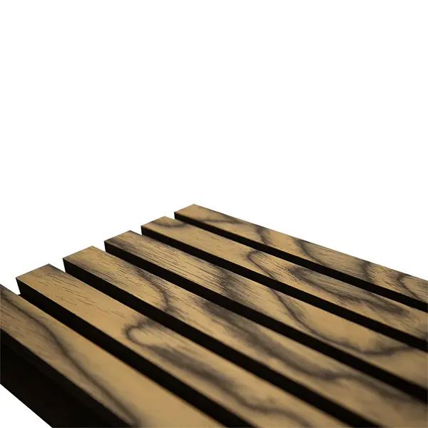 Special Wood Veneer Acoustic Slats Panel