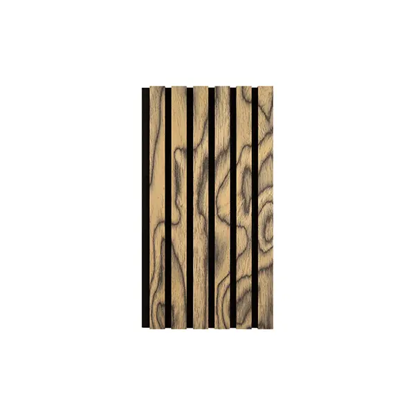 Special Wood Veneer Acoustic Slats Panel