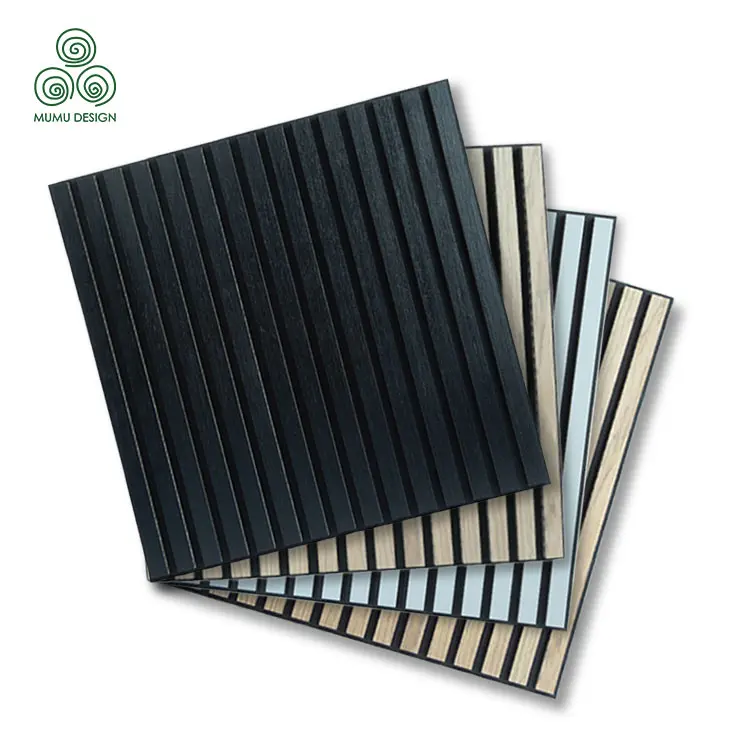 Acoustic Wooden Slat Panel Indoor