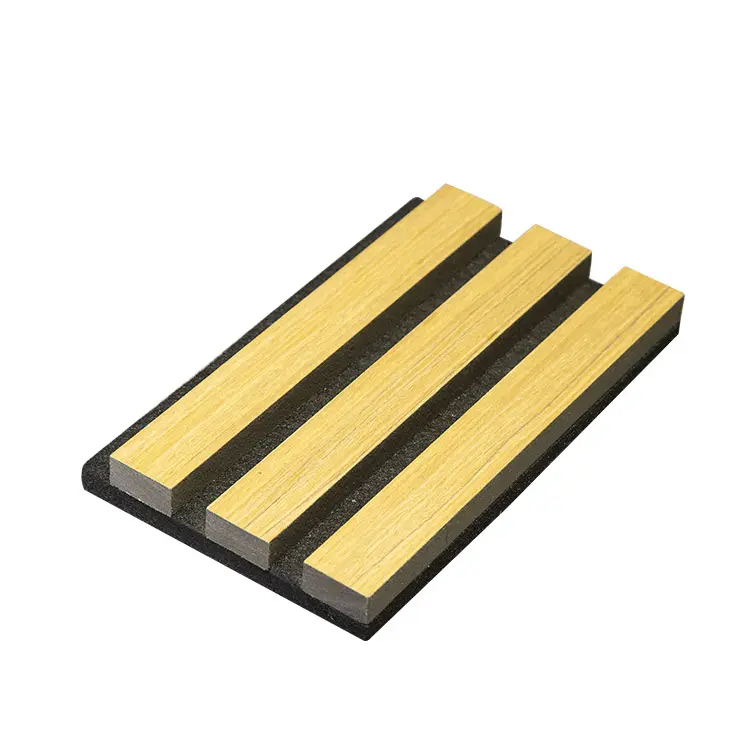 High Quality  Wooden Slat Finish Acoustic Decorative Wood Panels for Walls
